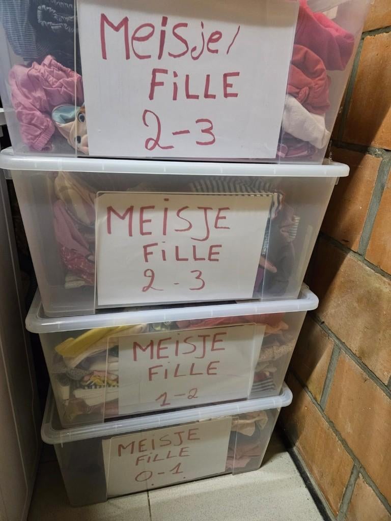 Verkoop Babykleding meisje - Vêtements Bébé Fille (0-3y), Ophalen, Gebruikt, Meisje