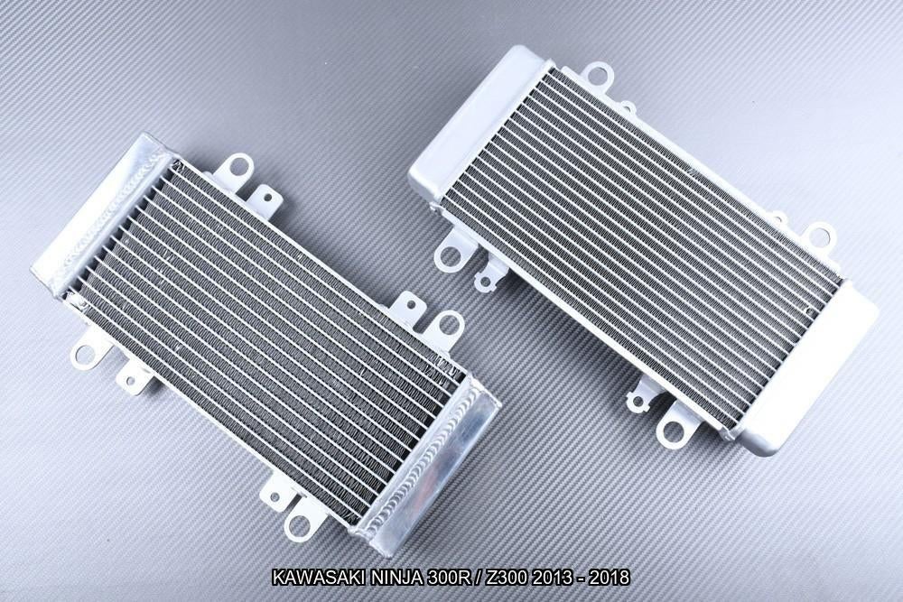 Radiateur Koeler AVDB KAWASAKI NINJA 300R / Z300 2013 - 2018, Motoren, Ophalen of Verzenden, Nieuw