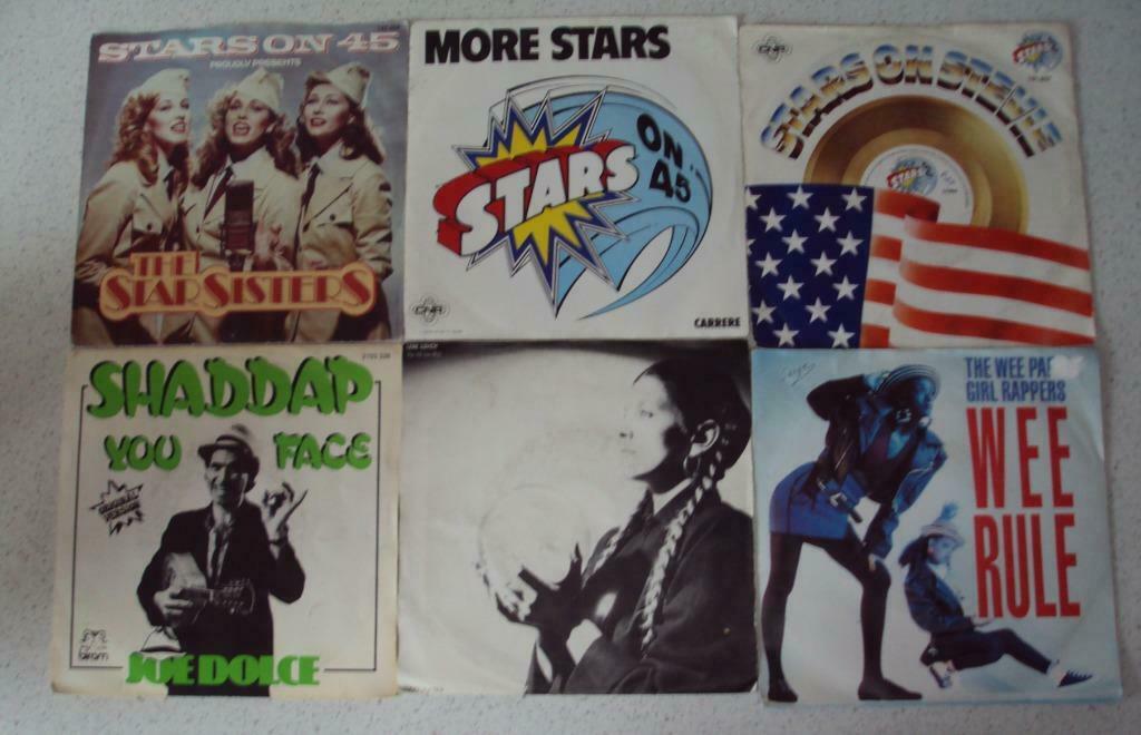 Part 61 - 6 Singles van Stars On 45, Stars On Stevie, Joe D, Enlèvement ou Envoi, Single, Utilisé, Pop