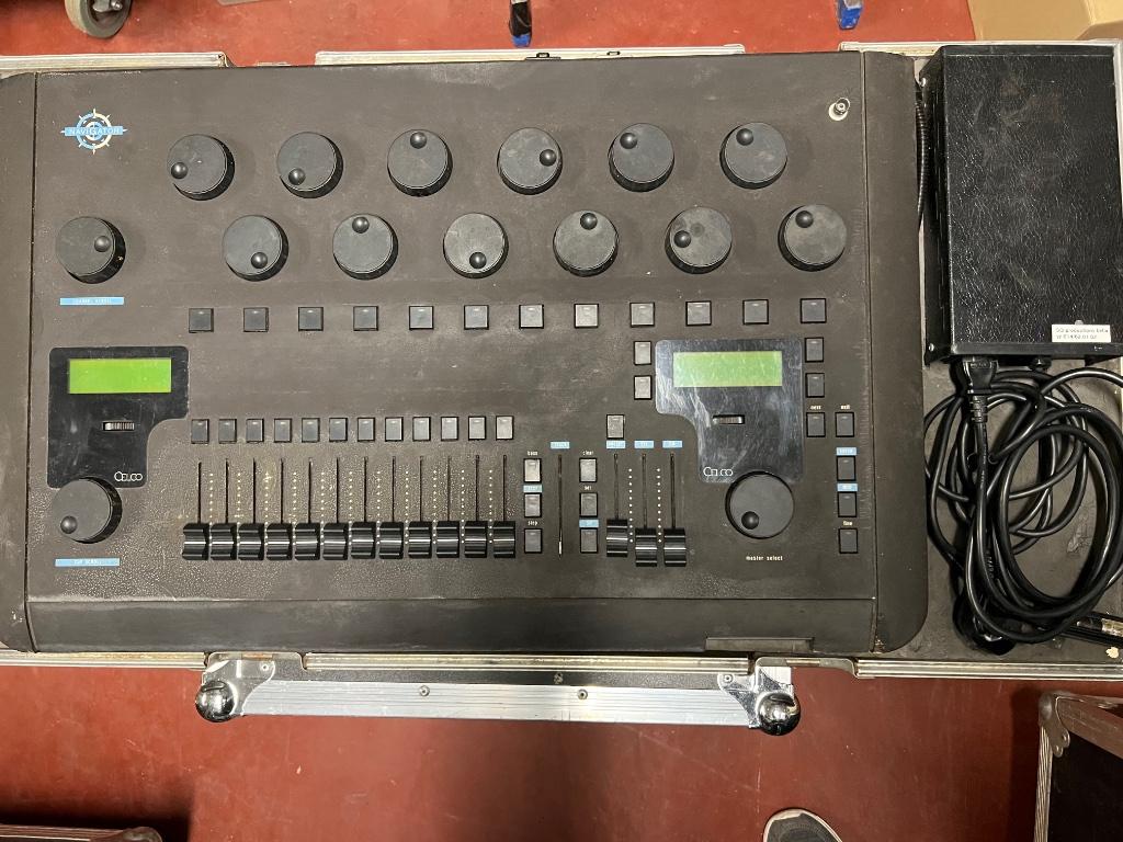 Lichtsturing Celco Navigator in flightcase, Muziek en Instrumenten, Ophalen, Gebruikt, Licht, Geluidgestuurd