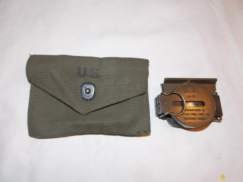 US  compas en pouch, Verzamelen, Ophalen of Verzenden, Landmacht, Overige typen