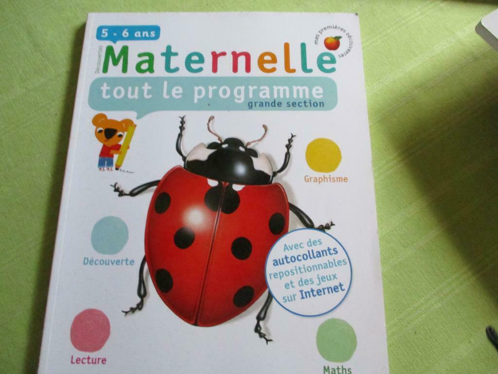 LECTURE-MATHS-GRAPHISME-DECOUVERTE.3e MATERNELLE., Enlèvement ou Envoi, Neuf, Mathématiques A