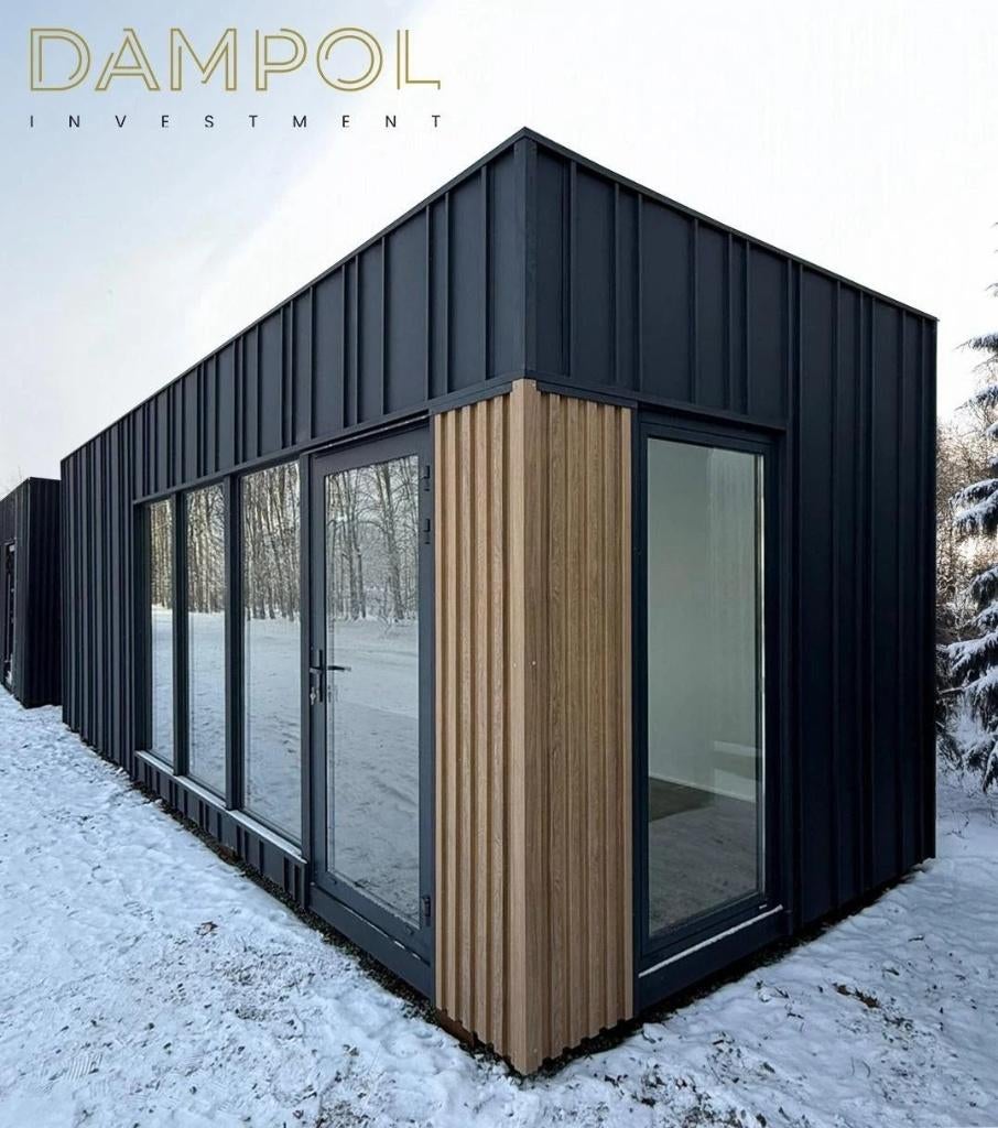 Modulair paviljoen van 8x3 m — Europese kwaliteit, 0% btw