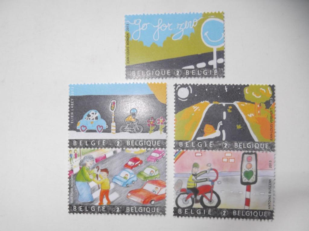 4307-4311 Verkeersveiligheid - Sécurité routière, Enlèvement ou Envoi, Non oblitéré, Timbre-poste