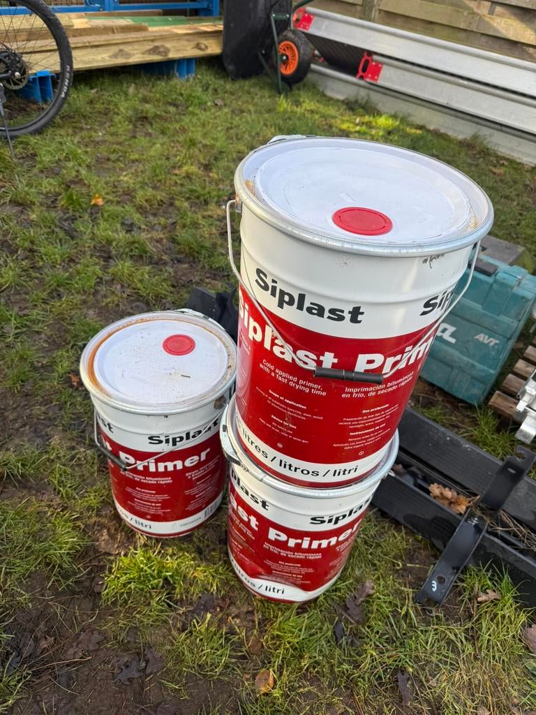 Nieuw Icopal roofing primer siplast 25L / pot, Bricolage & Construction, Peinture, Vernis & Laque, Neuf, 20 litres ou plus, Laque