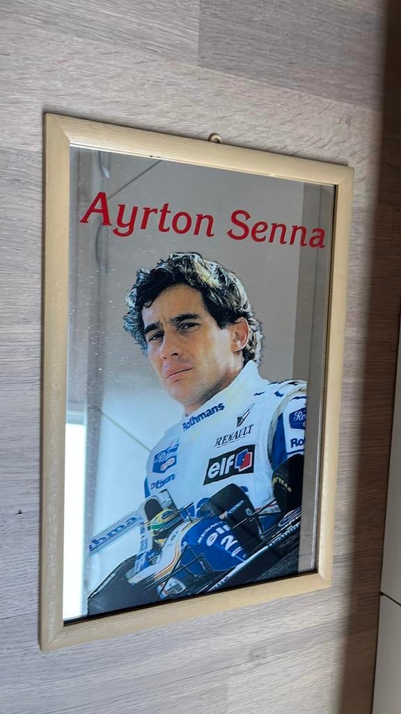 Spiegel Ayrton Senna, Ophalen, Zo goed als nieuw