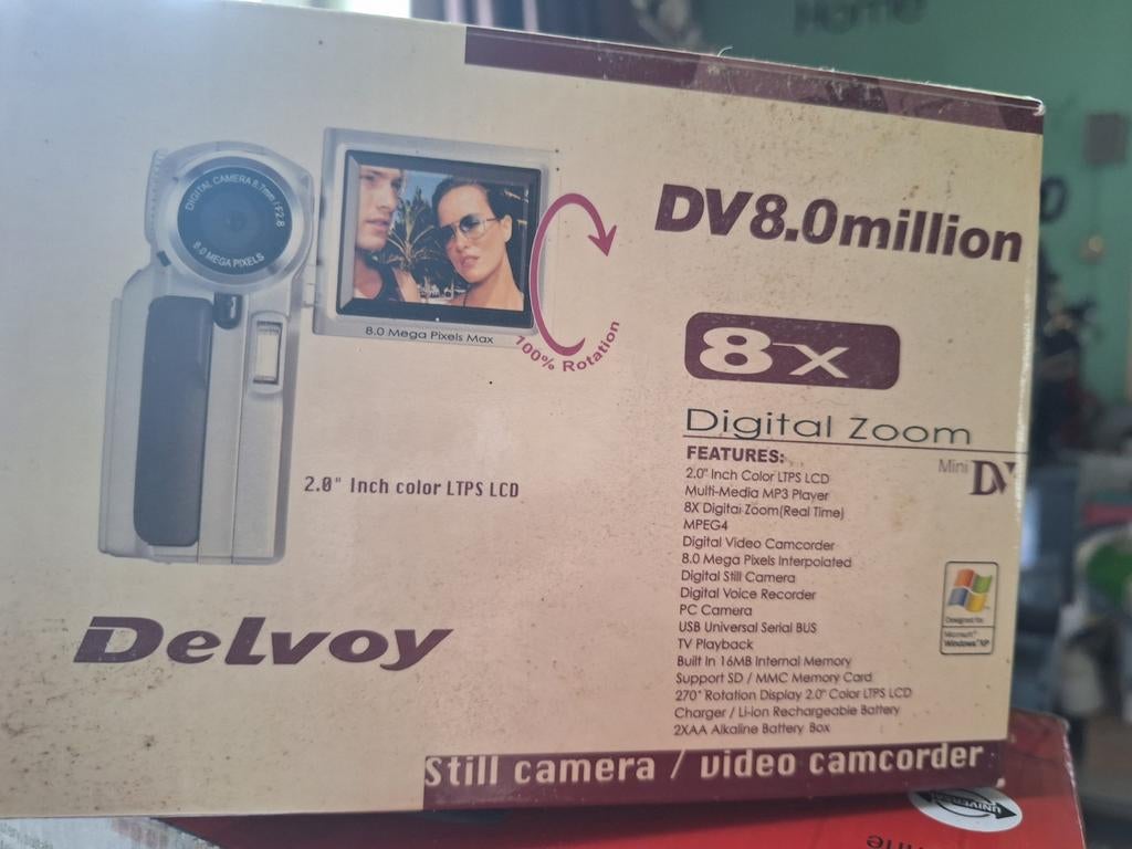 Camera, nog nieuw in de doos, Ophalen