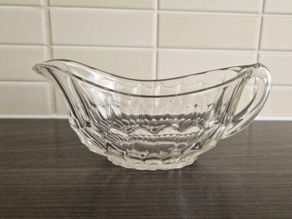 Saucier en verre, Maison & Meubles, Cuisine | Vaisselle, Utilisé, Récipient(s), Autres styles, Verre, Enlèvement ou Envoi