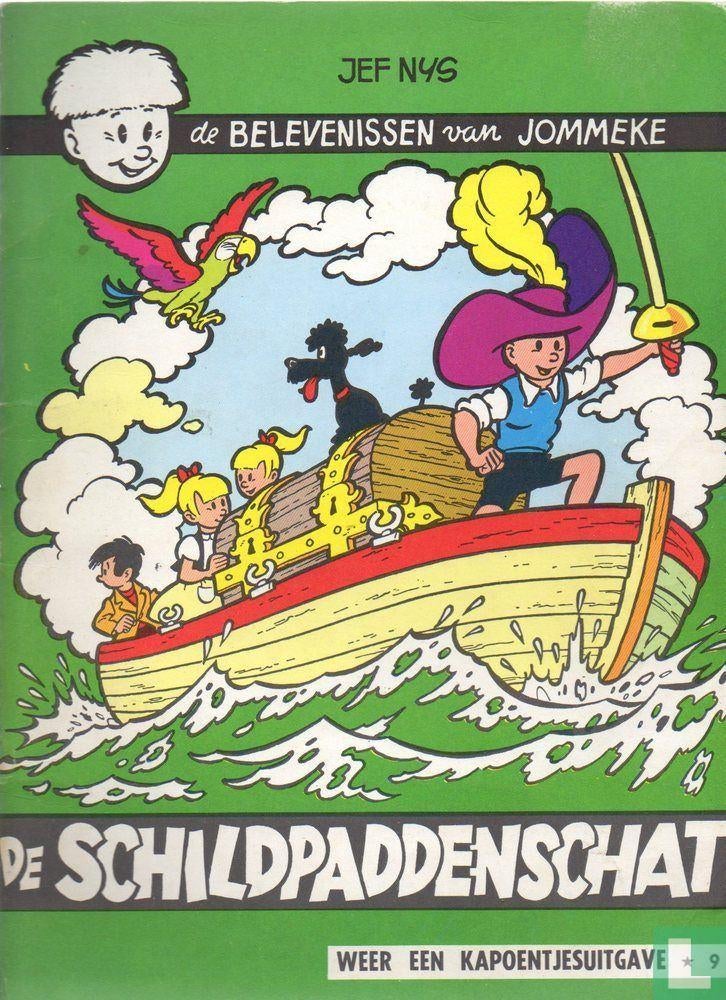Jommeke : De schildpaddenschat, Boeken, Stripverhalen, Eén stripboek, Ophalen of Verzenden, Gelezen, Jef Nys