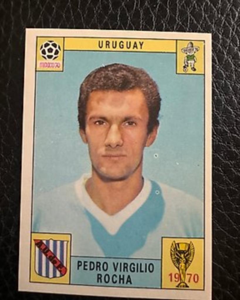 Carte de football Panini COUPE DU MONDE MEXICO 70 ROCHA, Envoi, Comme neuf, Image