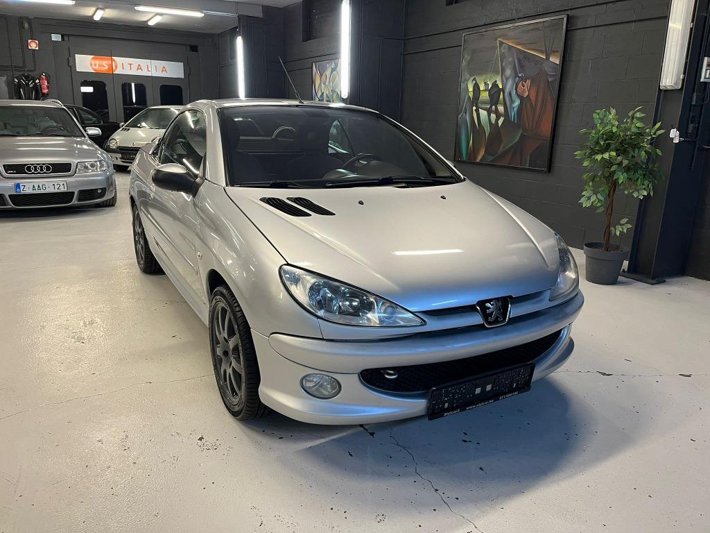 PEUGEOT 206 CC **CABRIOLET** 12MOIS DE GARANTIE, Autos, Argent ou Gris, Achat, Entreprise, Cabriolet