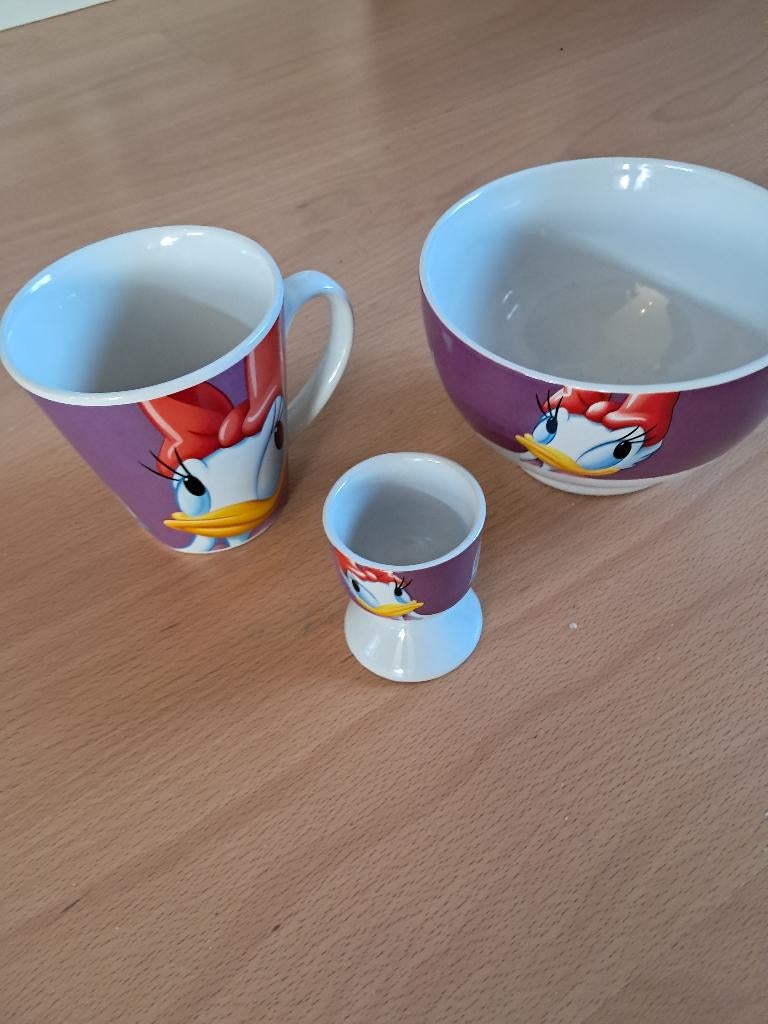 Ontbijtset disney, Ophalen, Zo goed als nieuw
