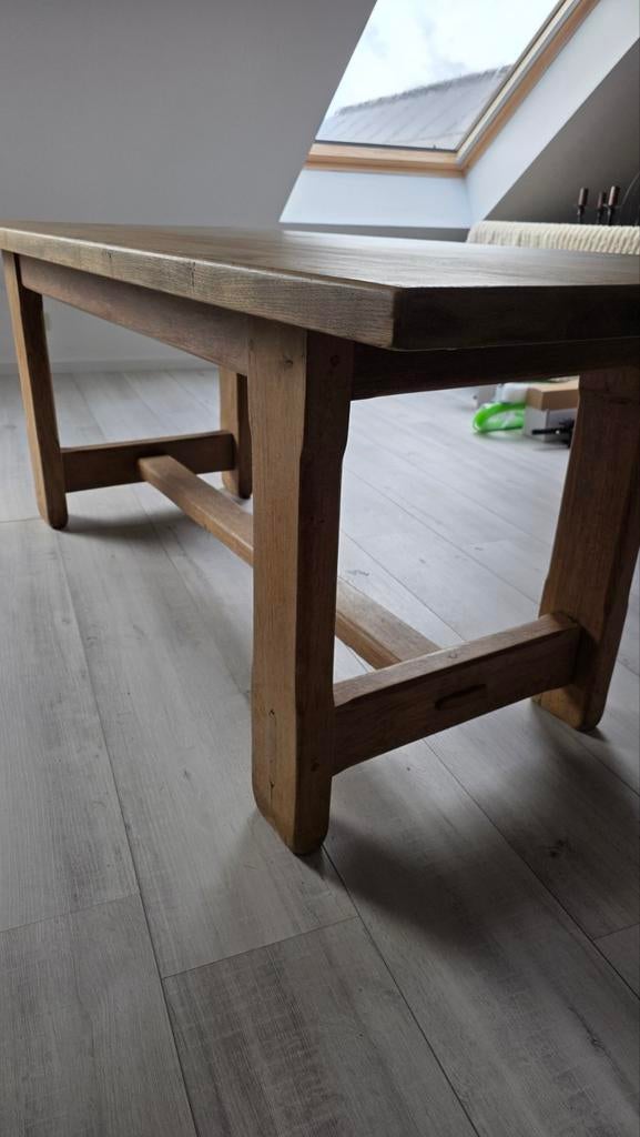 table en chêne 190x79,5x74,5, Enlèvement