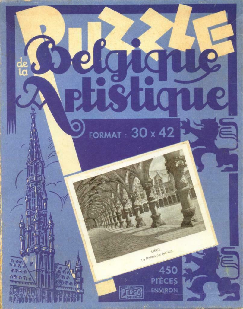 Je chercheL Puzzle Belgique Artistique - Pergo, Enlèvement ou Envoi, Comme neuf