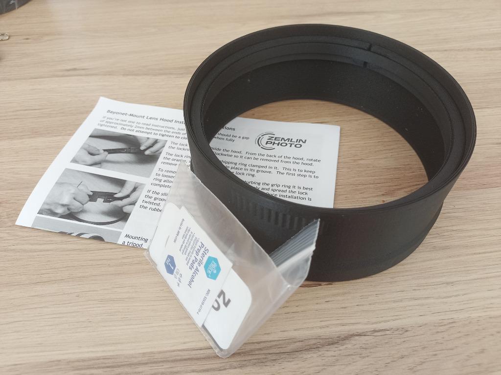 Zemlin hood 7cm voor Sony 600mm f/4, Audio, Tv en Foto, Foto | Lenzen en Objectieven, Ophalen of Verzenden, Zo goed als nieuw