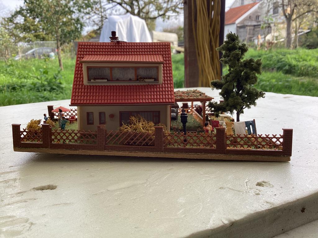 Maquette ho avec éclairage, Hobby & Loisirs créatifs, Trains miniatures | HO, Enlèvement ou Envoi, Comme neuf