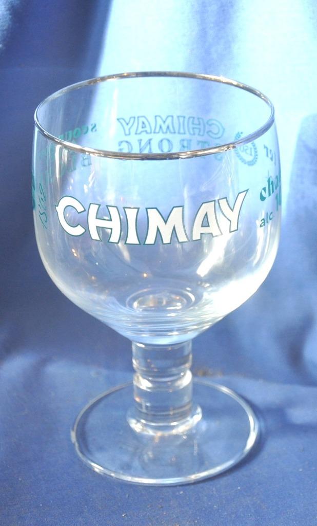 verre chimay strong anniversaire 150ans ecriture verte, Enlèvement ou Envoi, Comme neuf, Verre ou Verres, Autres marques