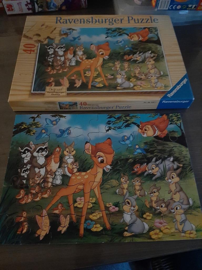 Puzzel bambi 40 stuks, Enfants & Bébés, Enlèvement, Comme neuf
