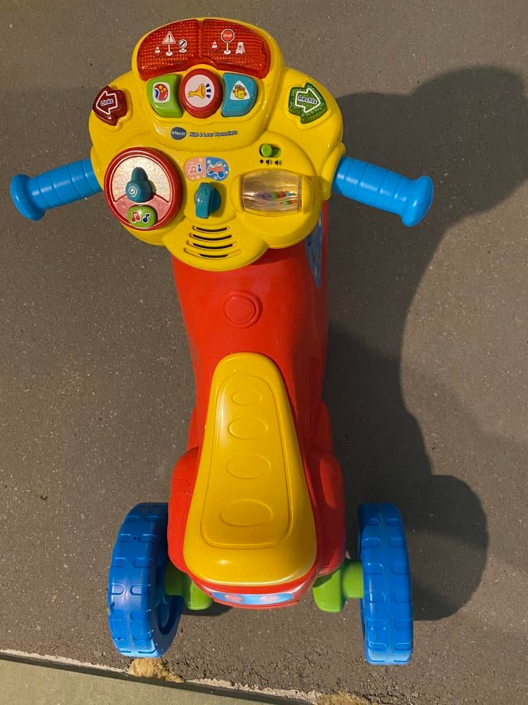 Vtech brommer rij en leer speelgoed, Ophalen of Verzenden, Zo goed als nieuw