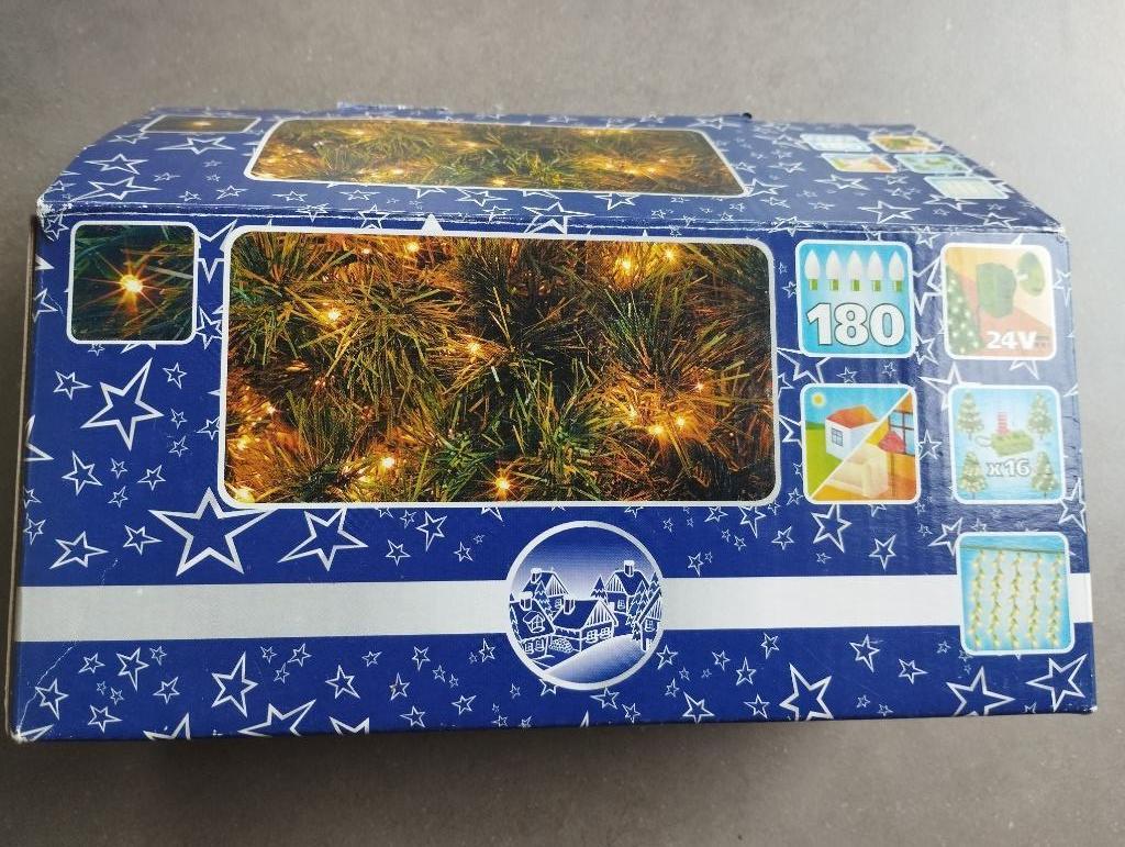 Zo goed als nieuwe mooie witte kerstlichtjes (180 lampjes), Diversen, Kerst, Ophalen, Zo goed als nieuw
