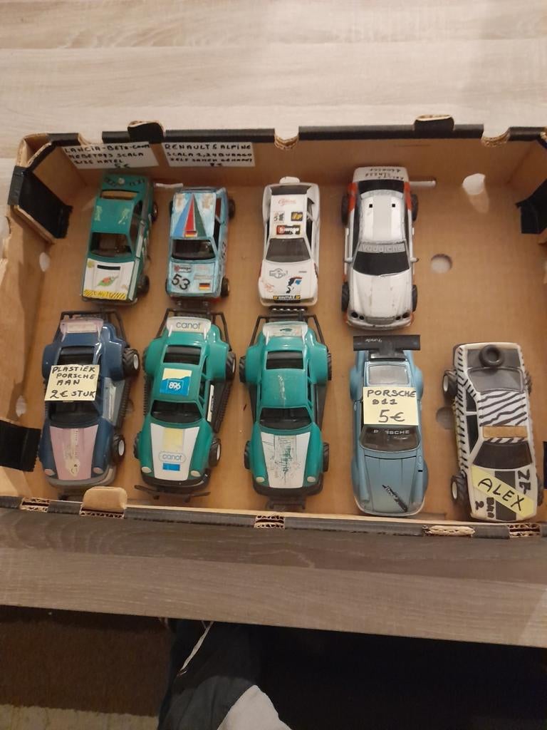 Autootjes van onze hobby rond autocross van merken, Enlèvement ou Envoi, Utilisé, Voiture, Burago