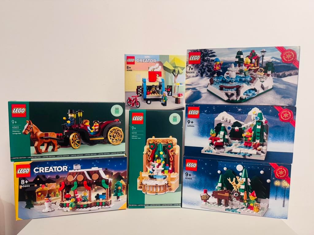NEUFS - Lego hiver - Noël - Lire description, Enlèvement ou Envoi, Neuf, Lego