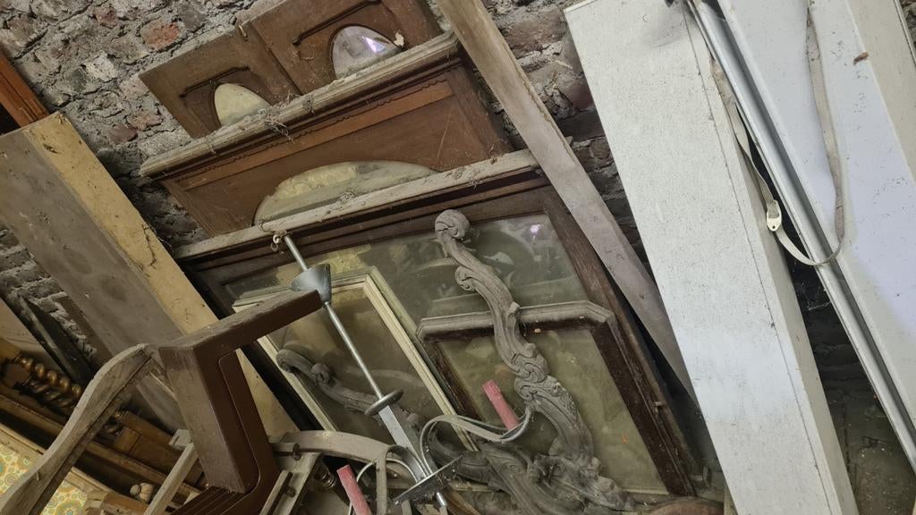 Important lot d'anciens miroirs, Ophalen