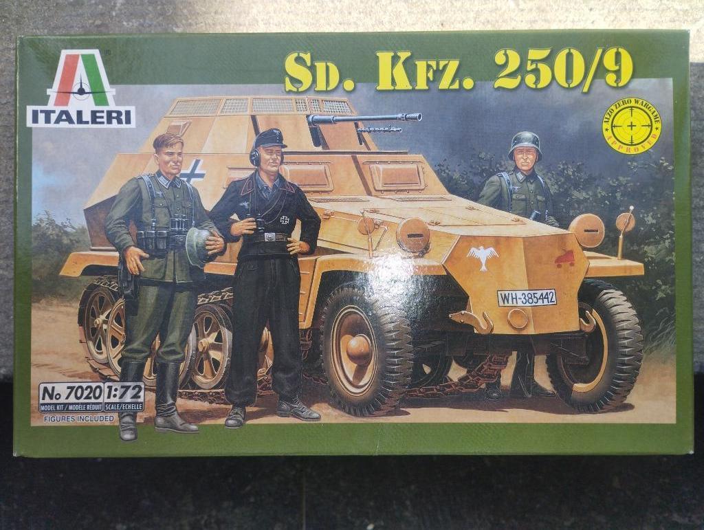 Sd.Kfz. 250/9,  Italeri Nr. 7020, Neuf, Camion, 1:50 ou moins, Italeri
