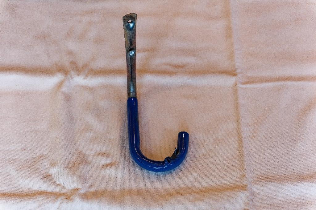 Mottez grijze fietshaak Ø16mm, Ophalen of Verzenden, Gebruikt