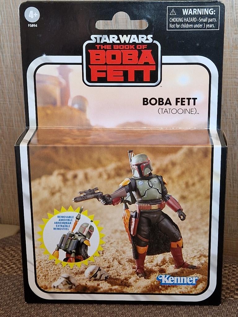 Star Wars Hasbro Boba fett (Tatooine) The Vintage Collection, Collections, Envoi, Neuf, Figurine