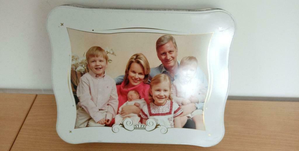 blikken doos Delacre geboorte prinses ELEONORE, Verzamelen, Gebruikt, 1980 tot heden, Foto, Ophalen of Verzenden