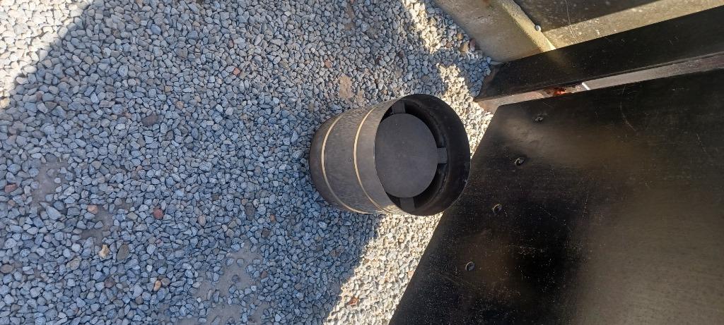 Pelletkachel Eindkap schouw, Huis en Inrichting, Kachels, Ophalen, Gebruikt, Pelletkachel, Vrijstaand