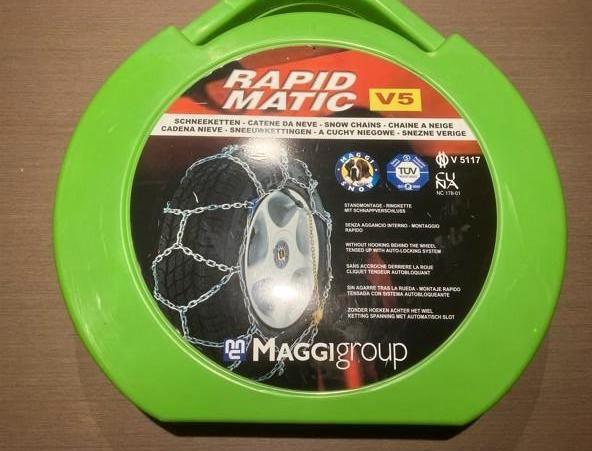 MAGGI nieuwe sneeuwkettingen Rapid Matic V5 - 119, Autos : Divers, Chaînes, Neuf, Enlèvement ou Envoi