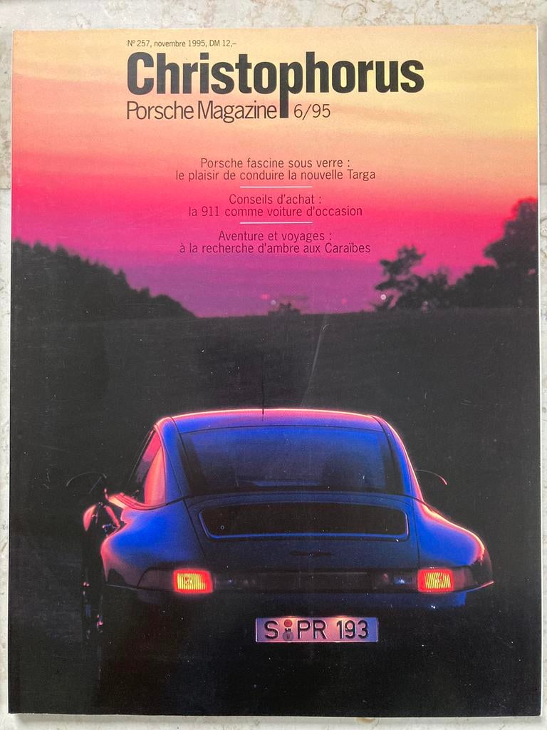 Christophorus Porsche Magazine 257, Enlèvement ou Envoi, Comme neuf, Porsche