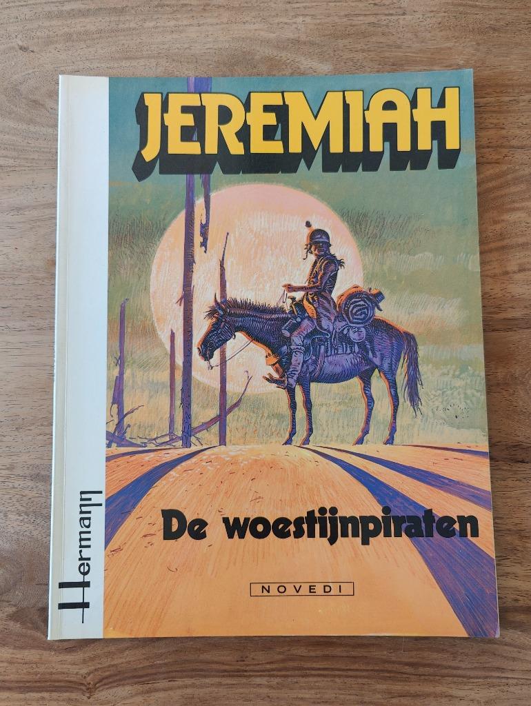 Stripalbum Jeremiah - De woestijnpiraten, Ophalen of Verzenden, Gelezen