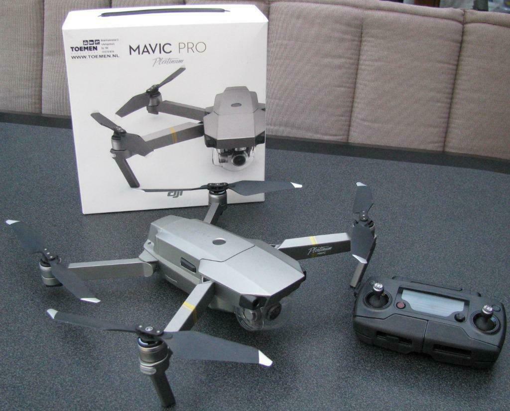 DJI Mavic Pro Platinum Drone zgan, RTF (Ready to Fly), Quadcopter of Multicopter, Nieuw, Ophalen