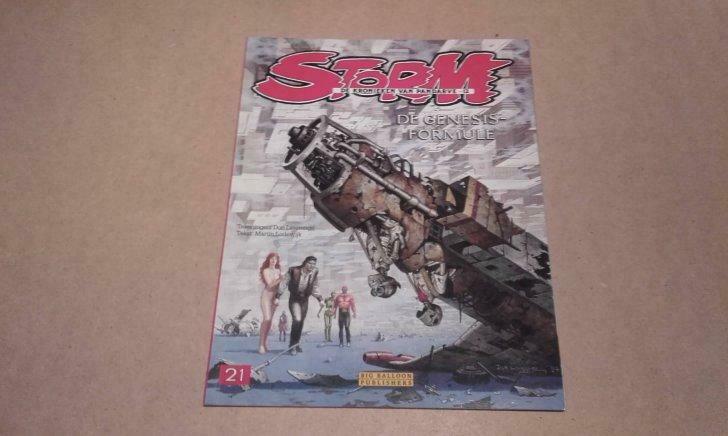 Storm.21.De Genesis-formule., Eén stripboek, Ophalen of Verzenden, Gelezen