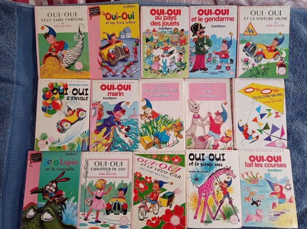 Livres Bibliothèque Rose - Oui-Oui, Garçon ou Fille, Enlèvement ou Envoi, Utilisé, 5 ou 6 ans