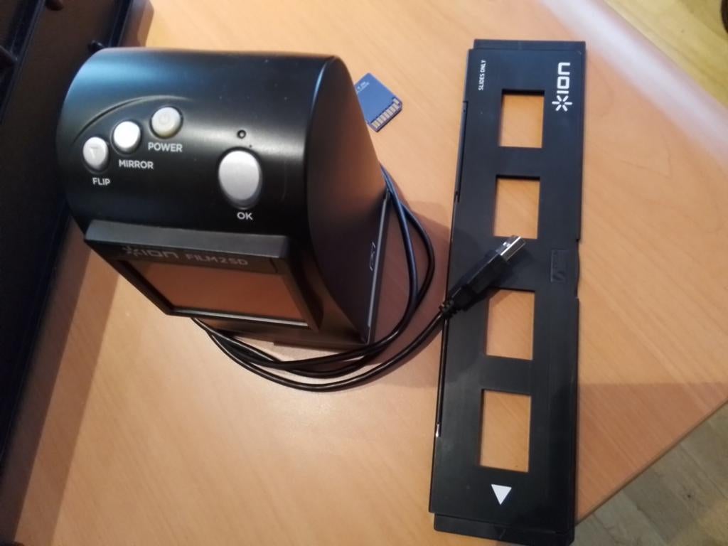 Apparaat om je films en dia's te scannen, Ophalen