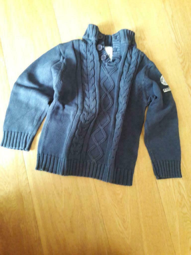pull, taille 122, hiver, bleu foncé, Garçon, Palomino, Enlèvement ou Envoi, Pull ou Veste