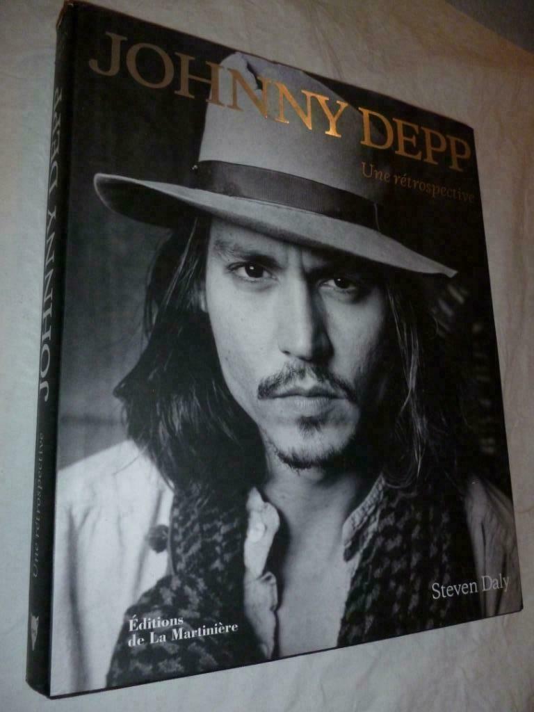 Livre Johnny Depp Une rétrospective Steven Daly Ed.Martinièr, Enlèvement ou Envoi, Utilisé