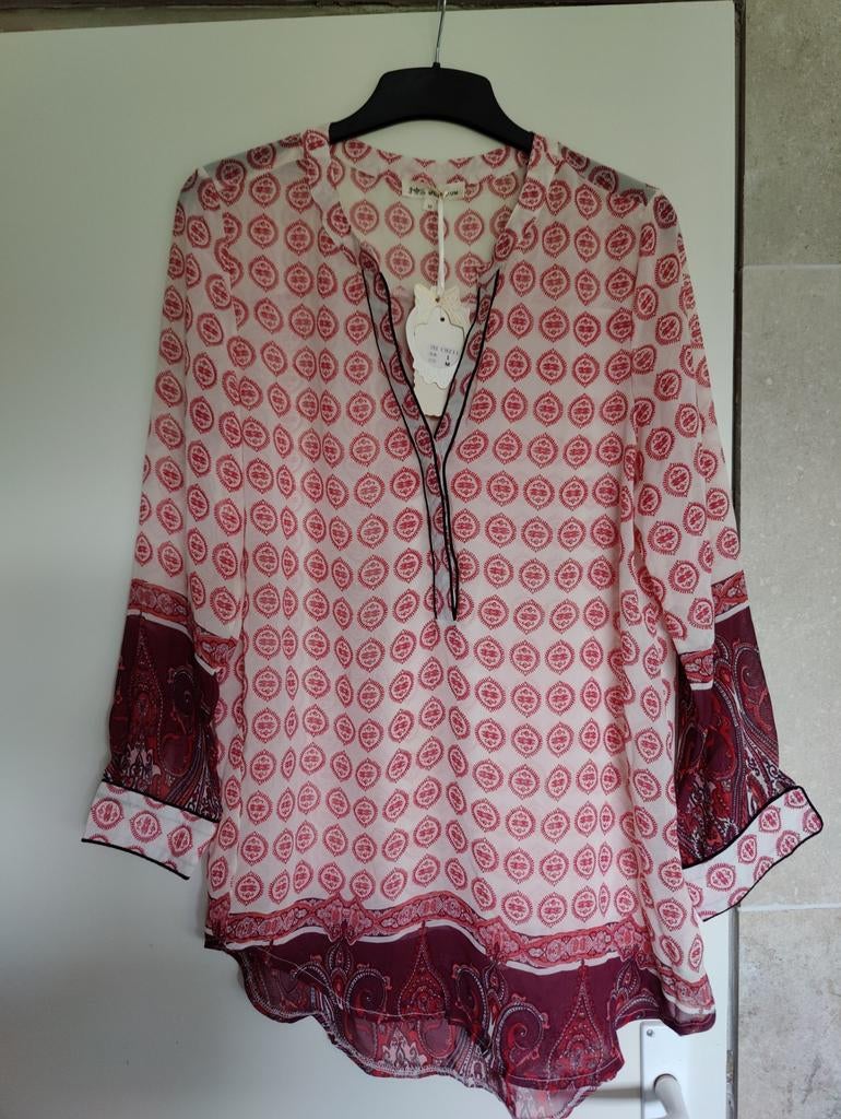 Nieuwe blouse 'J&S Millenium' maat M, Kleding | Dames, Maat 38/40 (M), Nieuw, Rood, Millenium