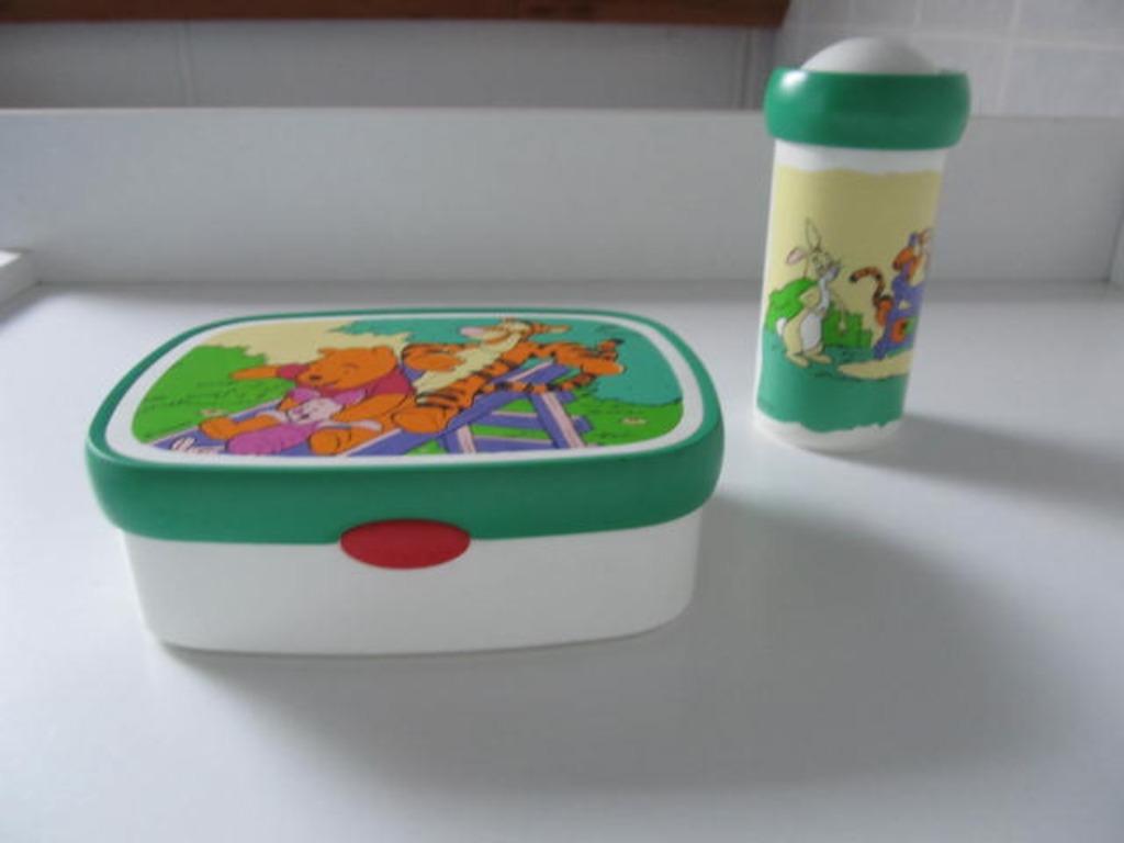Brooddoos + drinkbeker Winnie de Poeh, Ophalen of Verzenden, Nieuw