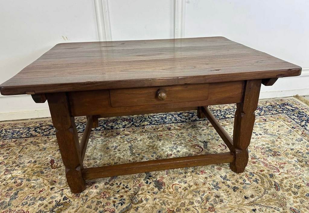 Table Basse en Chêne authentique française !!!, Enlèvement, Utilisé, Chêne