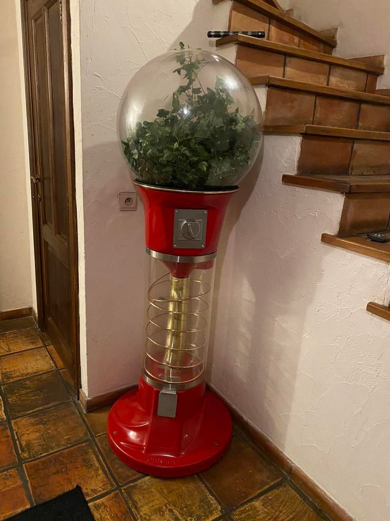 Kauwgomautomaat, Verzamelen, Ophalen, Gebruikt