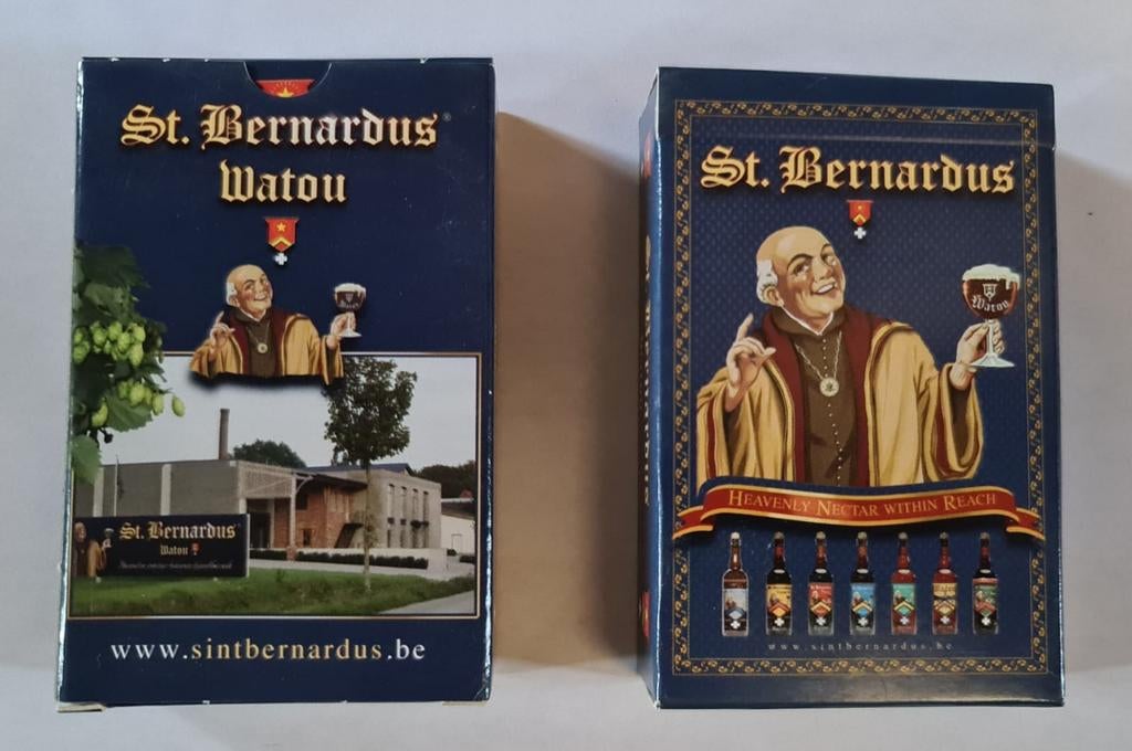 Cartes à jouer St-Bernardus, Collections, Enlèvement ou Envoi, Comme neuf, Carte(s) à jouer