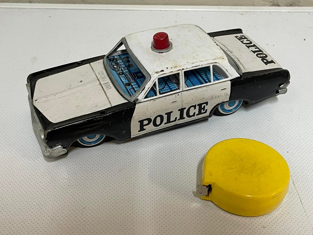 Blikken politie auto made in japan, Enlèvement ou Envoi