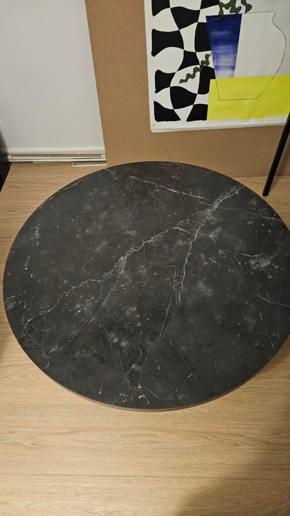 Salontafeltje Ygo, perfecte staat., Ophalen, Overige materialen, 50 tot 100 cm, Rond