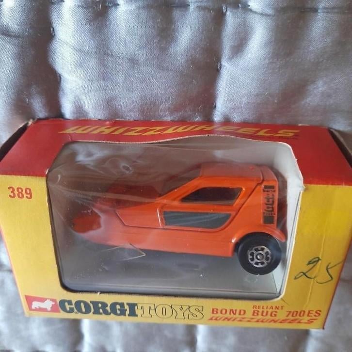 CORGI nr.389: RELIANT BOND BUG 700ES*MIB*VINTAGE*, Ophalen, Nieuw, Corgi