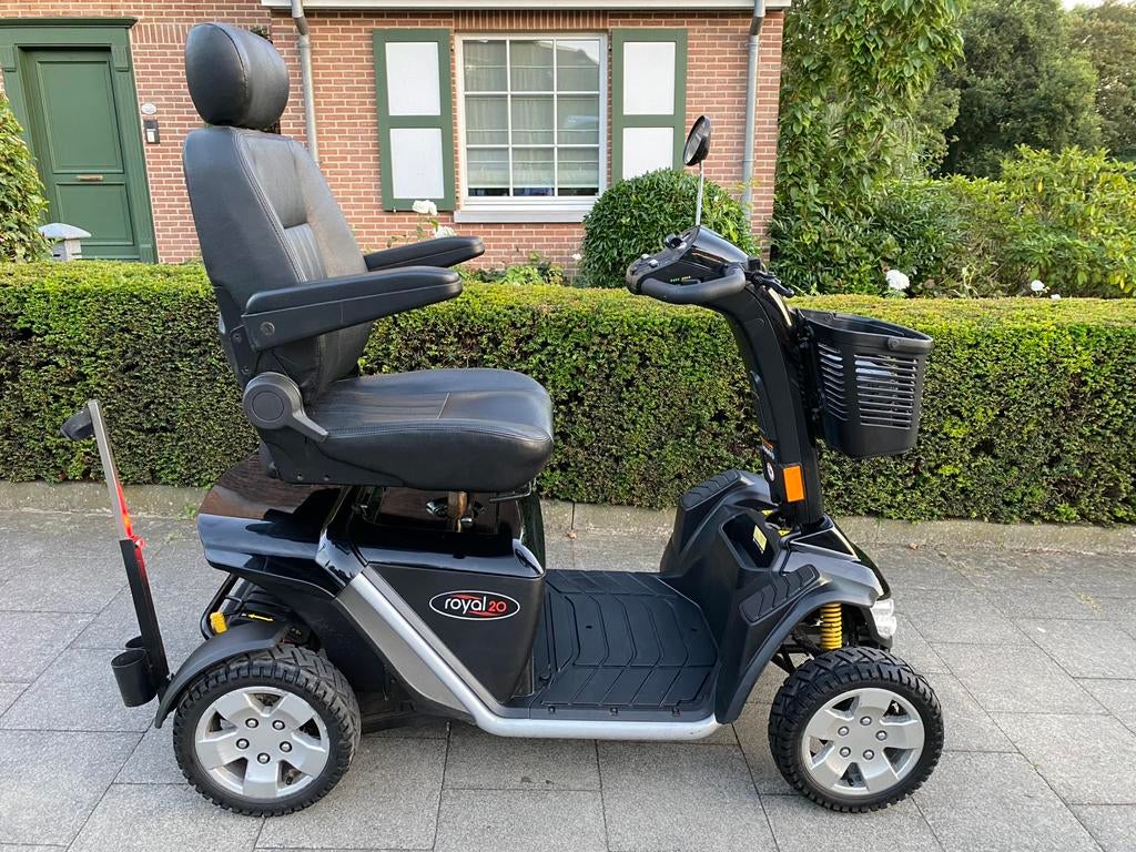 Scootmobiel ROYAL 20 4wiel 20km/h elektrische scooter, Ophalen of Verzenden, Inklapbaar, Zo goed als nieuw, Elektrische rolstoel